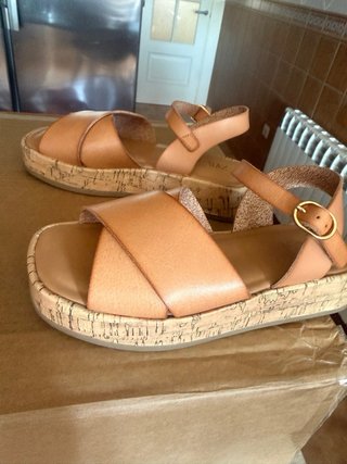 Sandali per bambina Zara in pelle