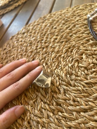Anillo Uno de 50 Plata