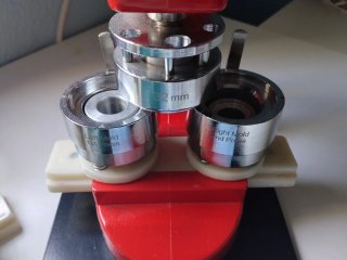 Máquina para hacer chapas