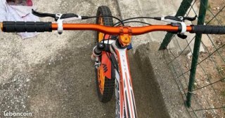 Bicicleta Lapierre Montaña Naranja