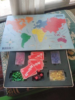 Juego de mesa Risk Borras estrategia mundial