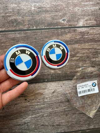 2 EMBLEMAS BMW LOGO R1200 R1250 R1300 GS LOGO RR