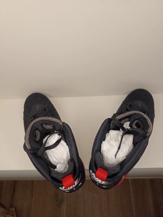 Jordan MVP Black/University Red Zapatillas