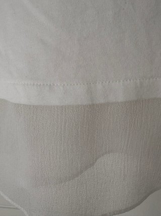 Top Massimo Dutti Blanco Talla M
