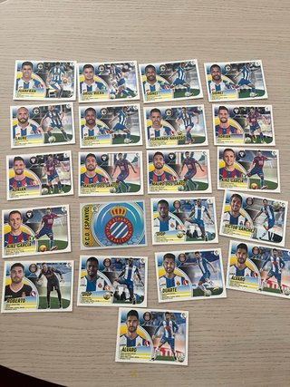 Lote Cromos Liga Este 2016-2017