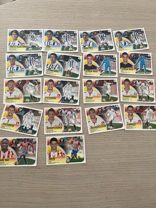 Lote Cromos Liga Este 2016-2017