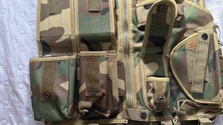 Chaleco Táctico Multicam Airsoft.