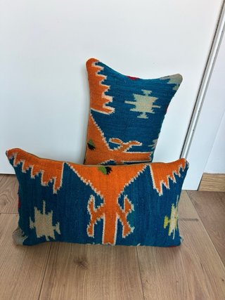 Cuscini Kilim Lana Multicolor