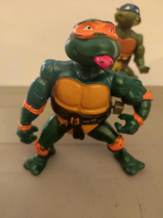 Lote 2 Figuras Vintage Tortugas Ninja