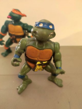 Lote 2 Figuras Vintage Tortugas Ninja