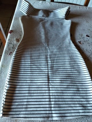 Vestido de verano a rayas