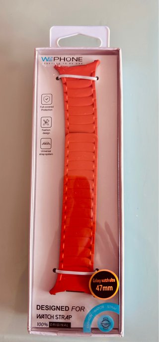 Correa WEPHONE Galaxy Watch Ultra 47mm Naranja