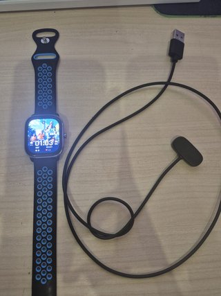 Amazfit GTS 4 Mini Smartwatch Negro/Azul