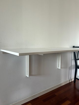 Mesa abatible NORBERG IKEA blanca
