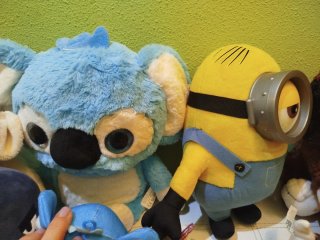 Lote 12 peluches variados cine y fantasia