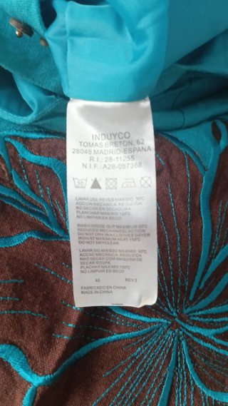 Vestido corto Antea sin mangas floral