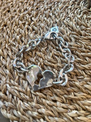 Pulsera Uno de 50 Corazón Llave