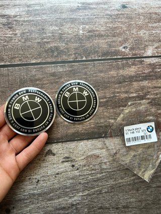 2 EMBLEMAS BMW CARENADO DEPOSITO R1200 R1250 GS RR