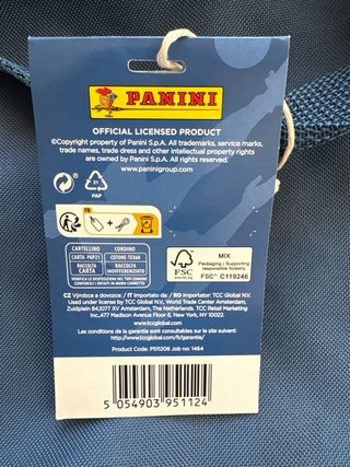 Zaino Panini 14 litri blu