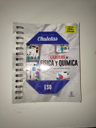Libros de texto de 1BACH de ciencias y de refuerzo