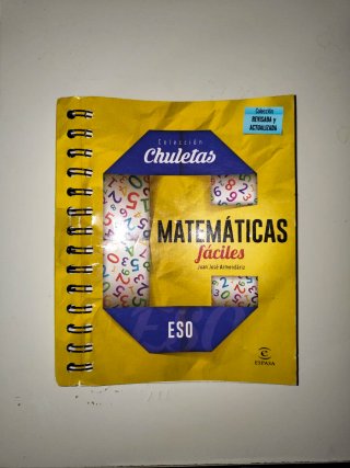 Libros de texto de 1BACH de ciencias y de refuerzo