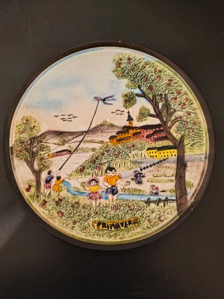 4 Stagioni, Piatti Decorativi Vintage