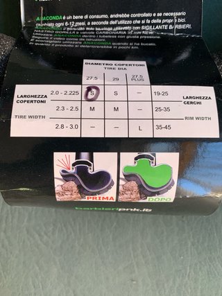 Mousse proteção pneu tubeless