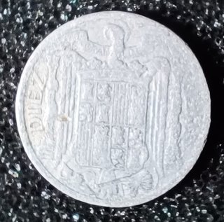 Moneda 10 Céntimos España 1940