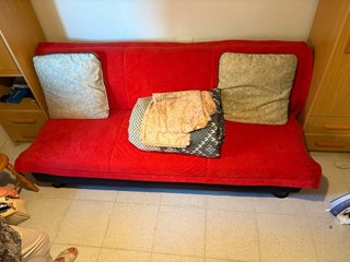 Sofá Cama Rojo