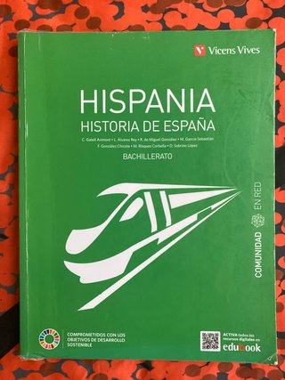 Hispania, historia de España 2 bachillerato
