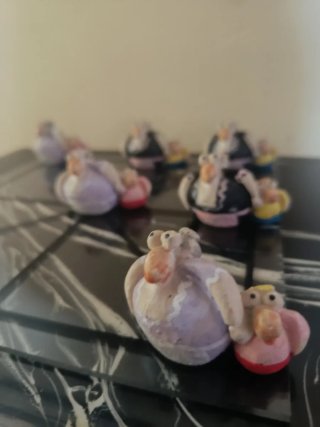 Juego Tres en Raya Figuras escayola