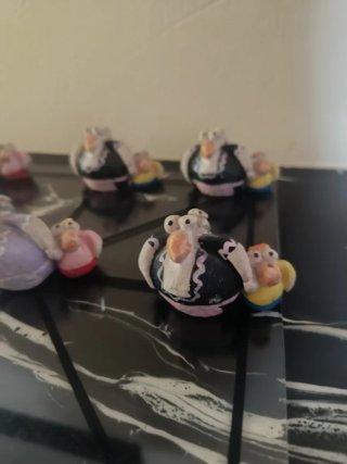 Juego Tres en Raya Figuras escayola