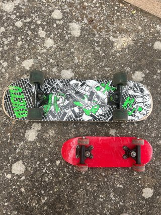 Skate rojo