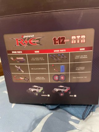 Coche radiocontrol WLtoys 1:12 4WD
