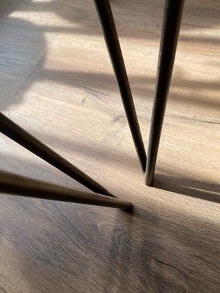 Coppia di sedie design industriale stile Dadra/Mariona