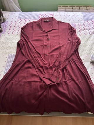 Camisa/Vestido Granate - Talla L