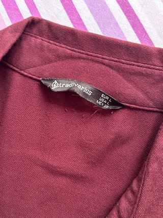 Camisa/Vestido Granate - Talla L
