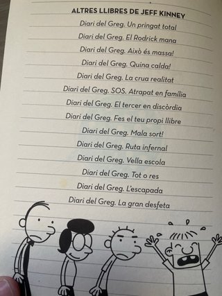 Diari del Greg 14. Desastre total