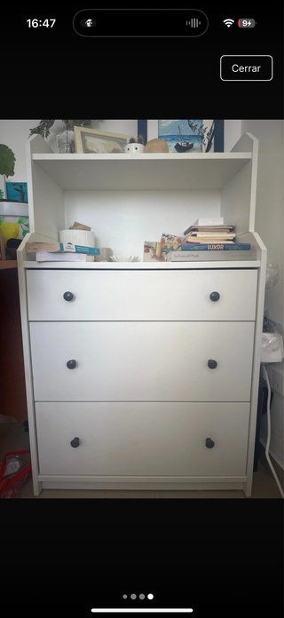 Cómoda escritorio madera