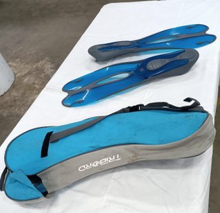 Aletas de buceo TRIBORD talla 42