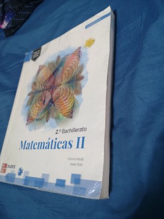 Matemáticas 2.º Bachillerato