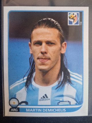 Cromo Panini M. Demichelis Mundial Sudáfrica 2010