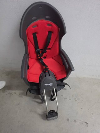 Silla Portabebés Hamax Smiley Roja