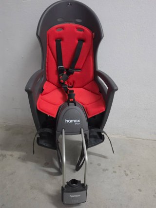 Silla Portabebés Hamax Smiley Roja