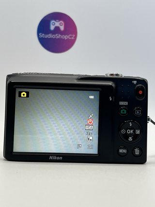 Fotocamera NIKON COOLPIX S2700 Nero da 16