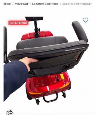 Scooter Eléctrico Compacto para Mayores