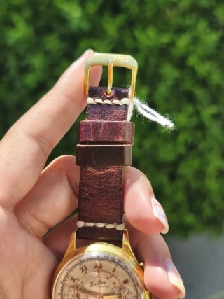 Orologio Breitling Cadet Vintage 1950 placcato oro