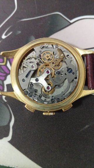 Orologio Breitling Cadet Vintage 1950 placcato oro