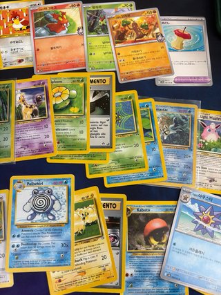 Lotto carte Pokemon vintage + Tin