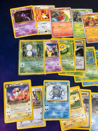 Lotto carte Pokemon vintage + Tin